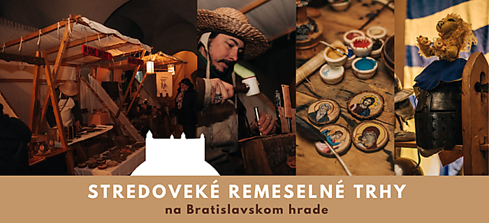Stredoveké remeselné trhy na nádvorí Bratislavského hradu